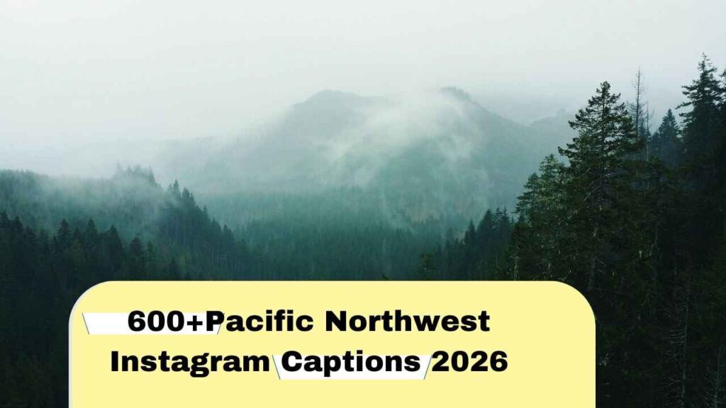 Pacific Northwest Instagram Captions
