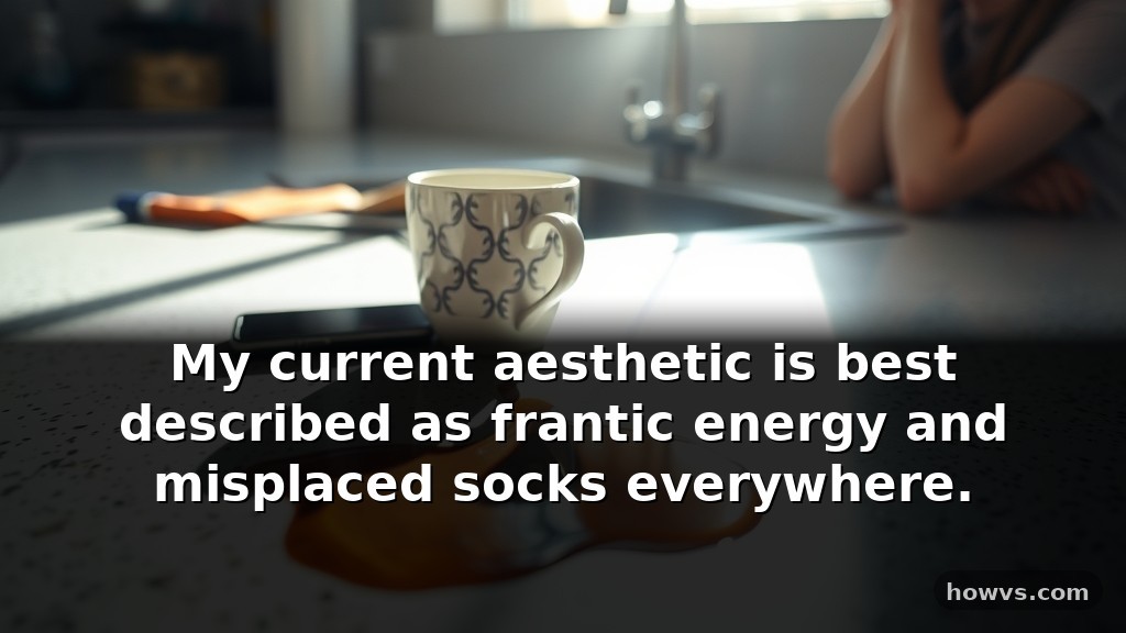 Aesthetic Mini Vlog Reels Captions for a Chaotic Morning Routine
