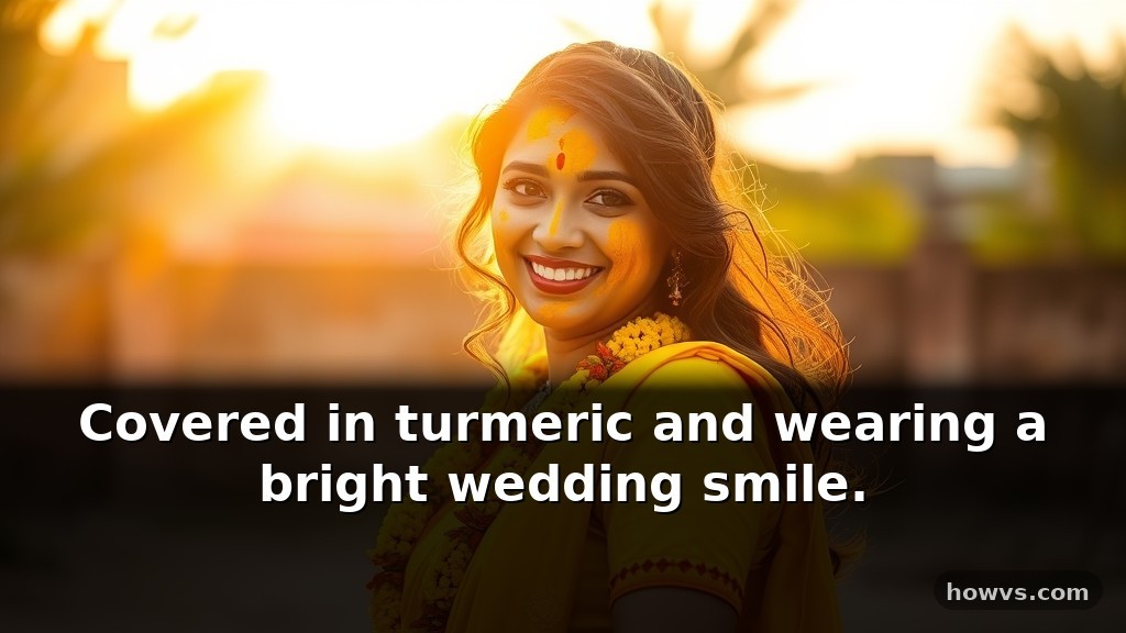 Short Haldi Captions For Instagram for Quick Posts